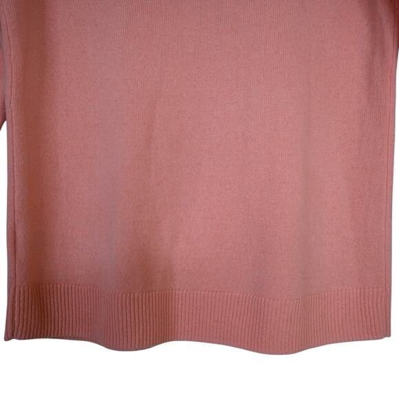 Talbots Pure Cashmere Womens MP 3/4 Sleeve Sweater in Peach - Picture 8 of 10
